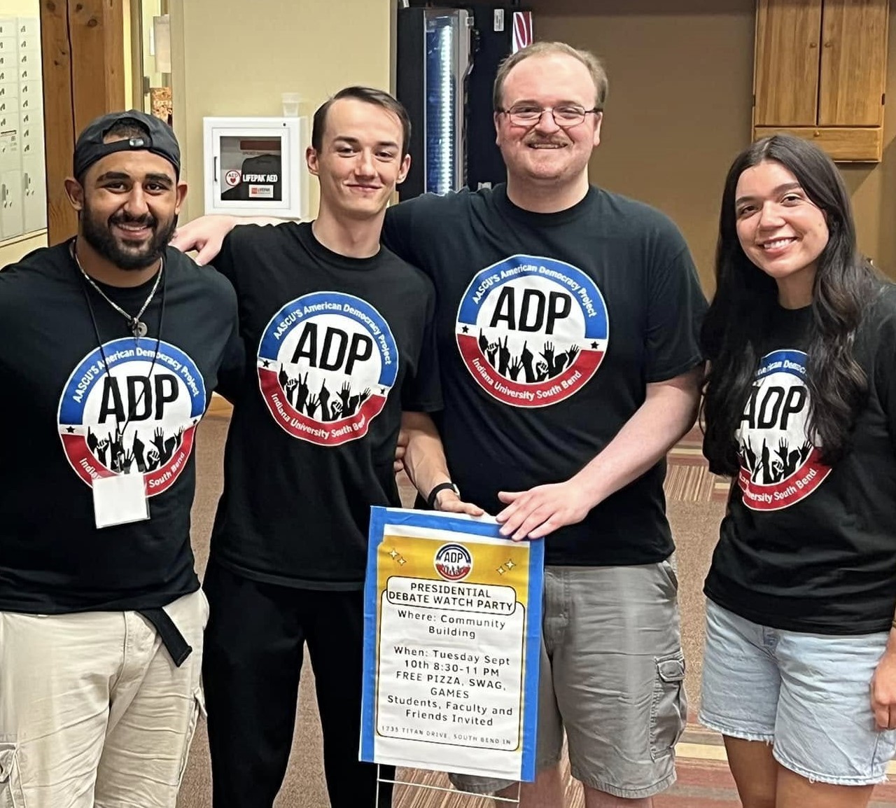 Liz Howard, Caleb Rice, David Saleh, & Jarrett Taft, 2024 Democracy Fellows